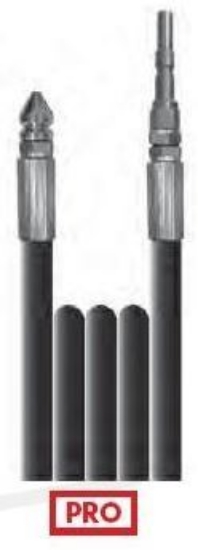 Obrázek Nástavec na čištění odpadů - krtek 6.608.0054 horkovodní