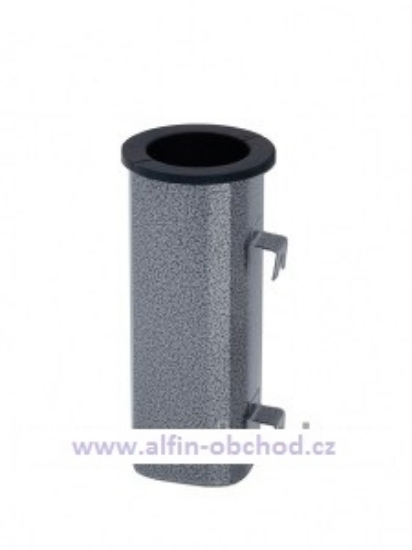 Obrázek Váza čtyřboká závěsná starostříbro