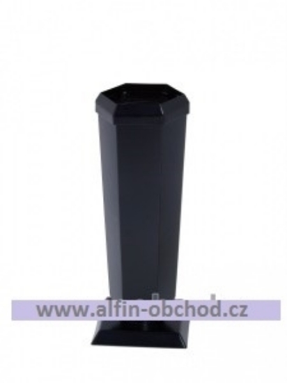 Obrázek Váza na postavení kónická velká černá