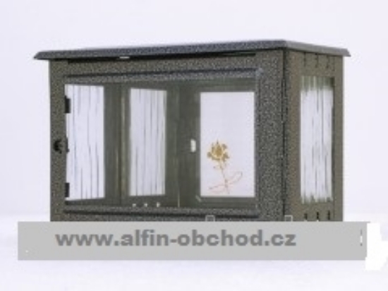 Obrázek Fotoskříňka na pomník malá starostříbro