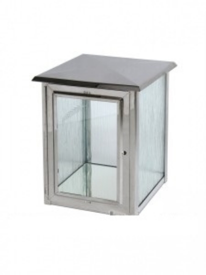 Obrázek Skříň na pomník na urnu nerez