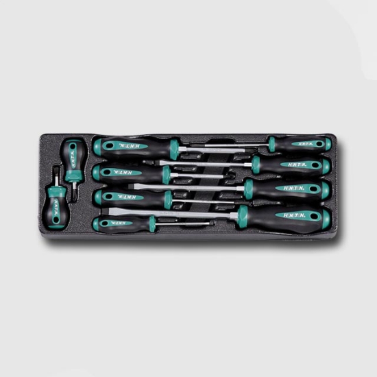 Obrázek Sada šroubováků 10 dílů, plastové plato A