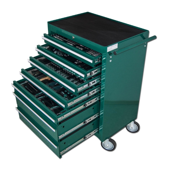 Obrázek Montážní vozík na nářadí kovový + výbava HA230 215 dílů